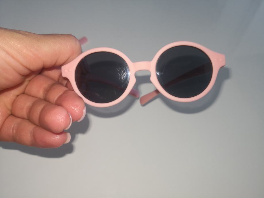 Izipizi otroška sončna očala Sun Baby - Pastel Pink (0-12 mesecev)