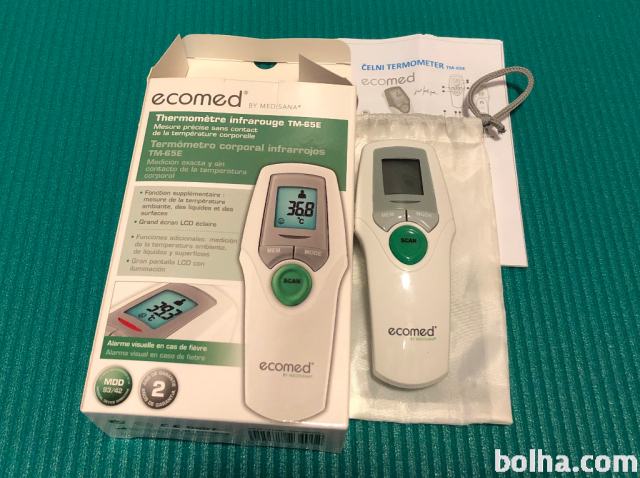 Otroški čelni brezkontaktni termometer Ecomed Medisana