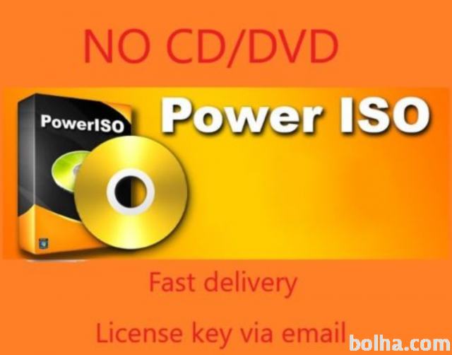 Power ISO V.7.3 New 2019 For Windows 32/64 bit Licence Key