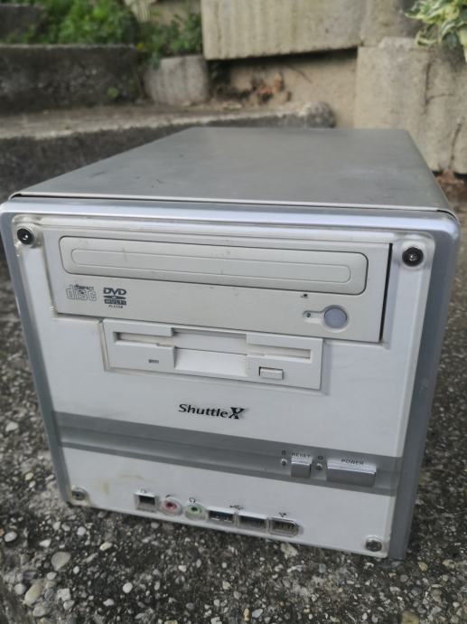 Retro PC SHUTTLE X računalnik,star računalnik,