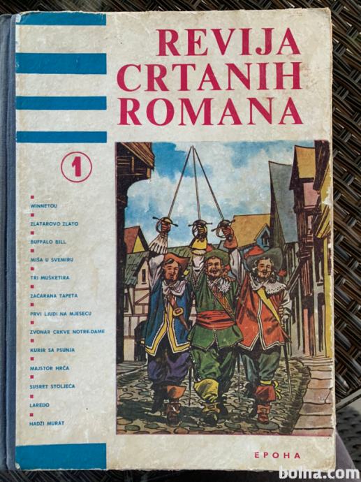 REVIJA CRTANIH ROMANA 1, Epoha 1962