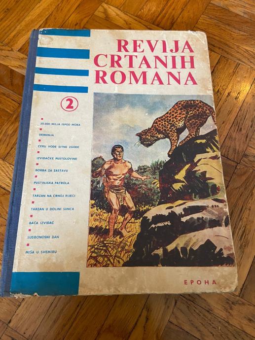 REVIJA CRTANIH ROMANA - (36-50) - EPOHA