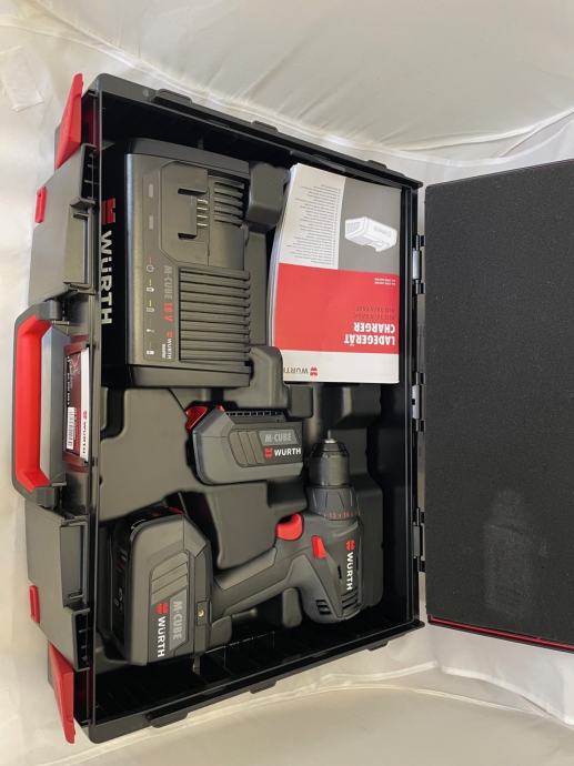 Baterijski vijačni vrtalnik Wurth - M cube - ABS 18 Compact - NOV!