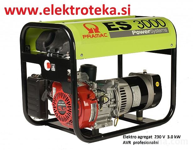 Elektro agregat 1- faza 3 KW Pramac ES3000 + AVR