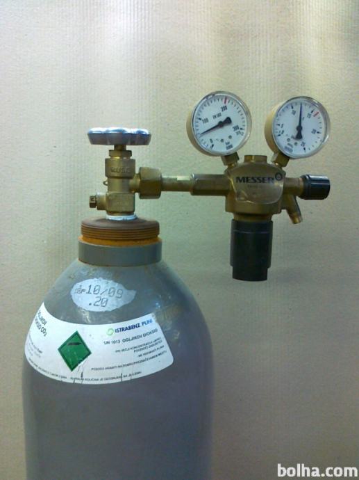 Manometer za CO2 ali argon, varilni aparat CO2 ali argon