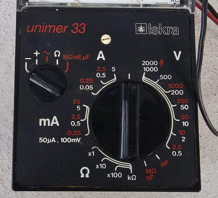 Unimer Instrument Merilni instrument Iskra Unimer 33 V delujočem stanju Cena 20€ Prevze