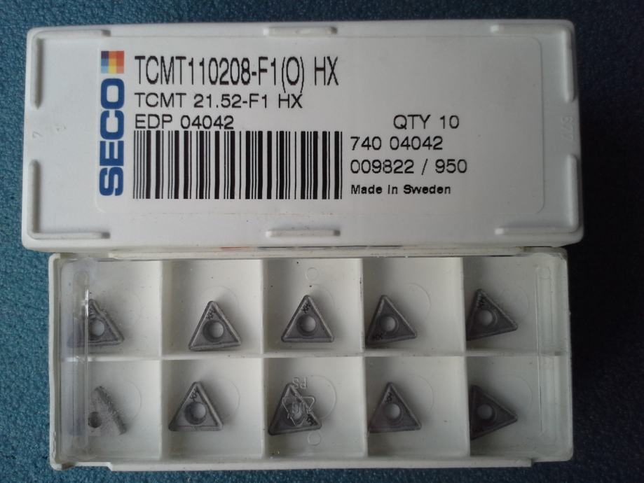 Stružne ploščice SECO Made in Sweden