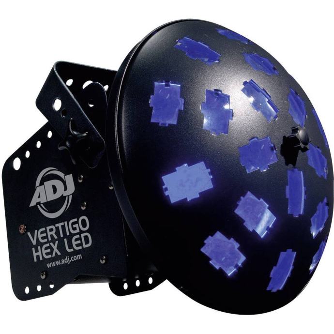 LED reflektor za svetlobne učinke št..LED: 2 American DJ Vertigo HEX L
