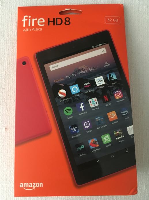 AMAZON fire HD 8, 32GB, with Aleksa, originalno zapakiran, prodam!
