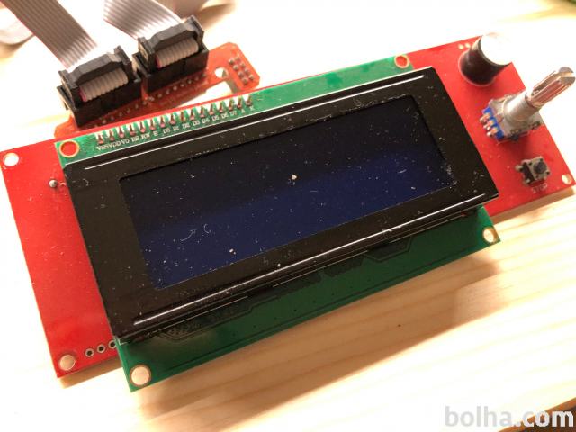 Arduino MEGA + RAMPS + Driverji + LCD za 3D tiskalnik