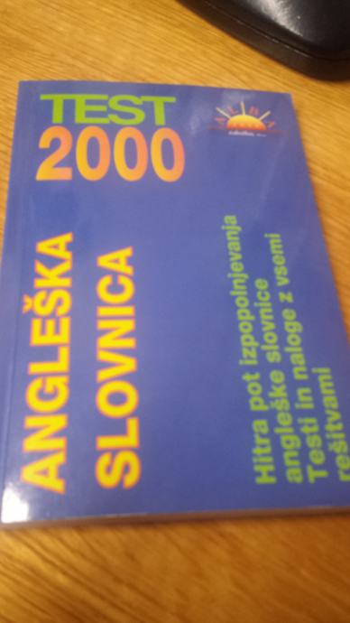 ANGLEŠKA SLOVNICA TEST 2000