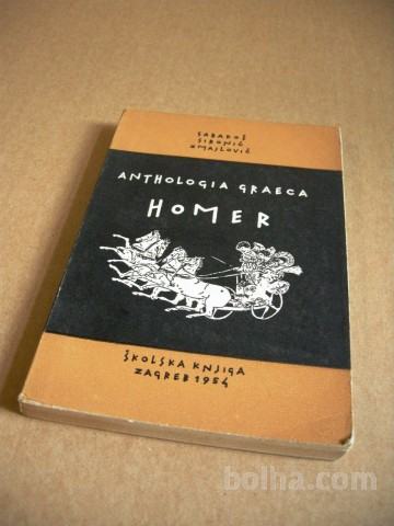 ANTHOLOGIA GREACA HOMER, predgovor, tekst i komentar, 1953