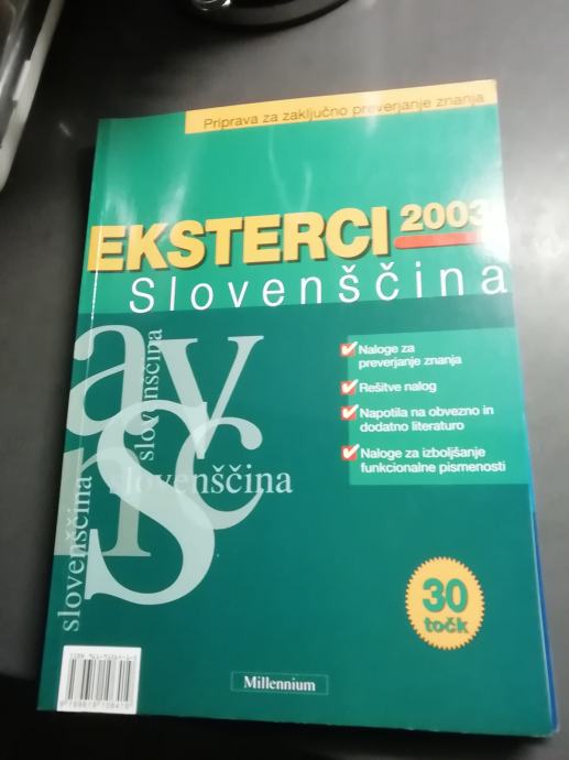 EKSTERCI 2003 SLOVENSCINA NEPOPISANO CENA 8 EUR