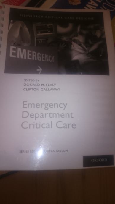 EMERGENCY DEPARTMENT CRITICAL CARE Kellum