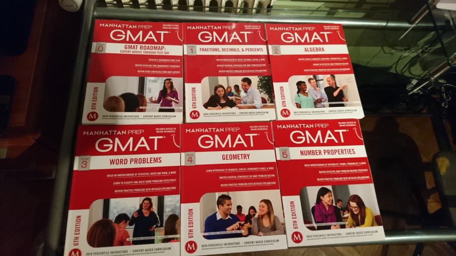 Manhattan Prep: Complete GMAT Strategy Guide Set + več