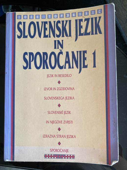 Slovenski jezik in sporočanje