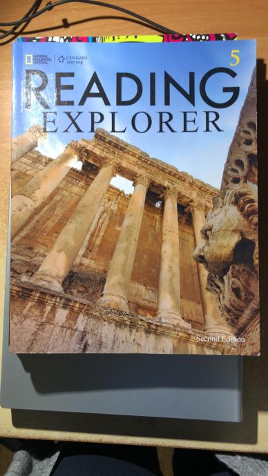 Učbenik Reading explorer 4 in 5 (National Geographic)