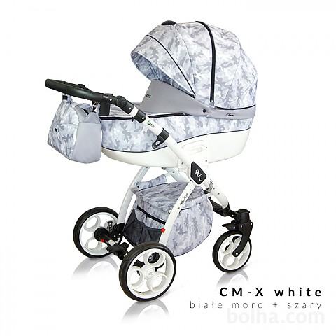 Otroški voziček AKCIJA! MILU KIDS COMO-X 3v1 (novo)