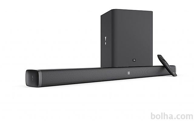 JBL Bar 2.1 črn zvočni sistem za hišni kino