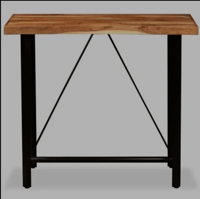 Barska miza Greatstore iz trdnega akacijevega lesa 120x60x107