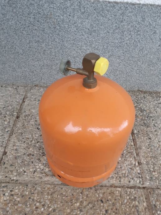 jeklenka plinska 4 kg +ventil