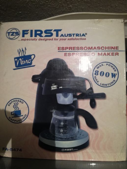 Nov aparat za kuhanje kave