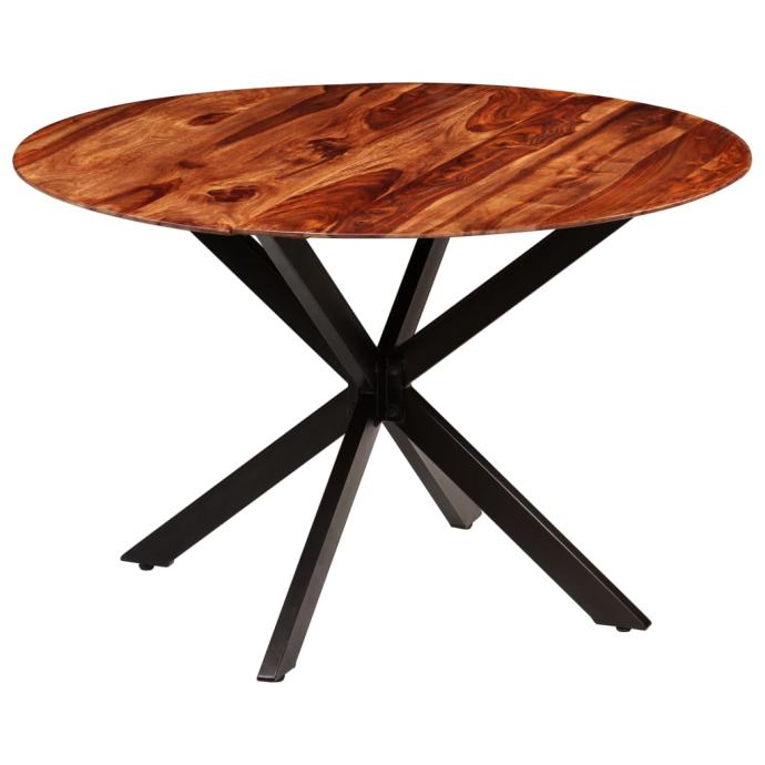 vidaXL Jedilna miza iz trdnega palisandra 120x77 cm