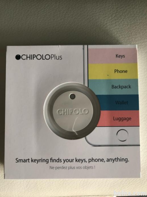 Chipolo Plus sledilni obesek za ključe in telefon
