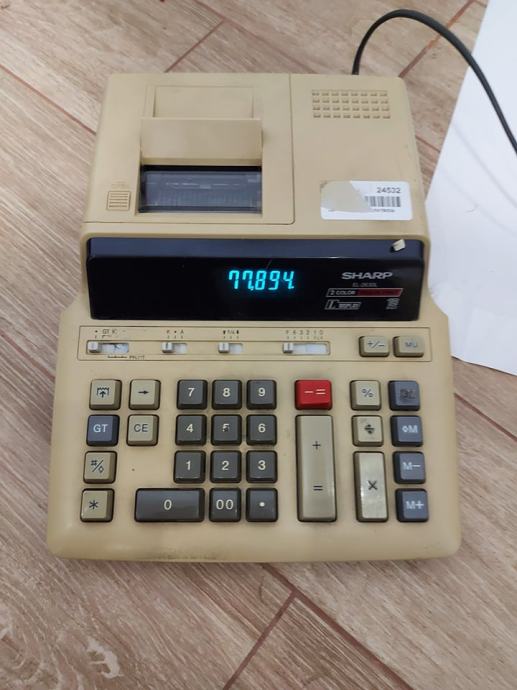 Električni kalkulator Sharp el-2630l