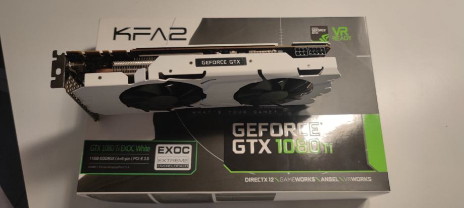 Kfa2 Geforce Gtx 1080 Ti Exoc 11gb GeForce GTX 1080 Ti KFA2 EXOC White