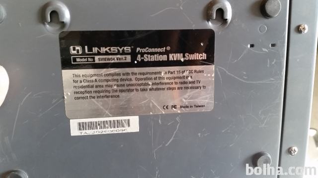 linksys, 4 station kvm switch