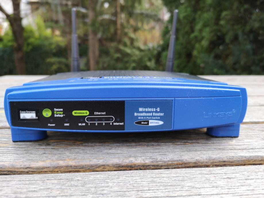 Linksys router wrt54g