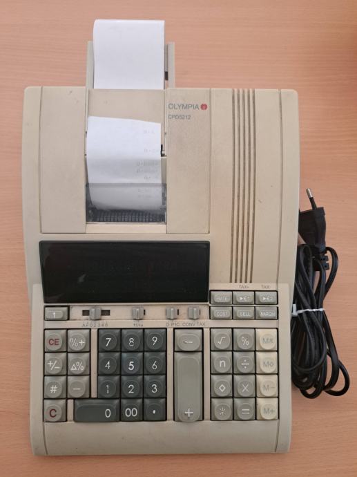 Namizni računovodski kalkulator Olympia CPD-5212