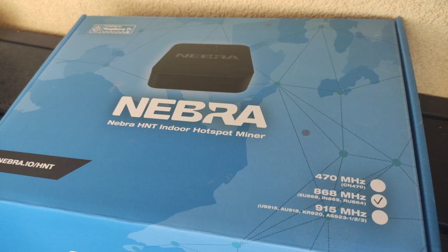 NEBRA HNT Indoor Miner + 8 db antena