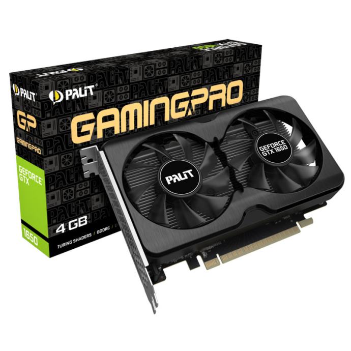 Palit GeForce GTX 1650 GamingPro | 4GB | GDDR6 | HDMI 2xDisplayport |