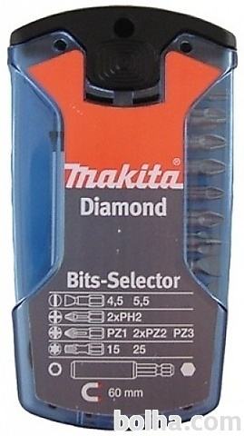 MAKITA Diamond P-38750 11-delni set vijačnih nastavkov
