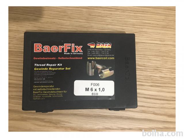 Set za popravilo navoja M6 X 1,0 BaerFix