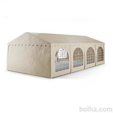 Blumfeldt Sommerfest, 4x8m 500 g/m²,Party šotor, PVC, nepremočljiv...