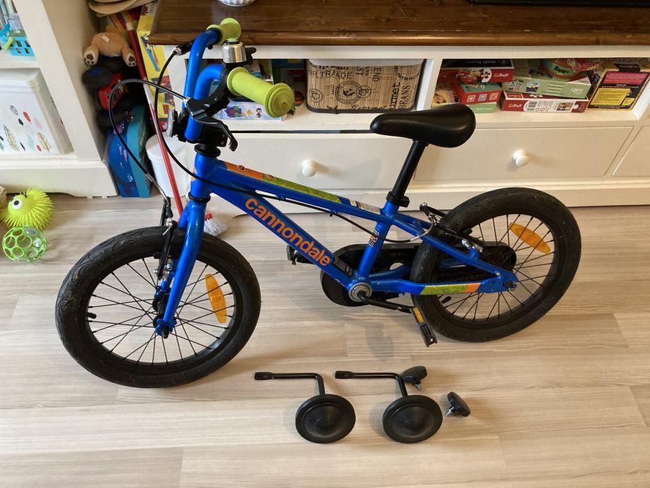 Kolo Cannondale 16 Cannondale Trail 16 Boys 2018 červené Dětské