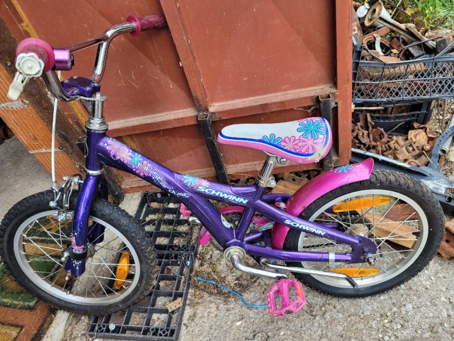 Training Wheels Schwinn Ko Bmx Girls Bike 14-inch Kids Bike