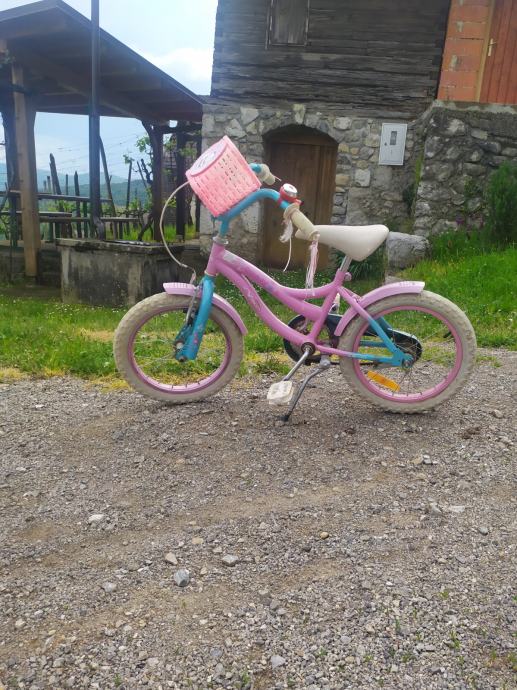 Prodam dekliško otroško BMX kolo 16 col