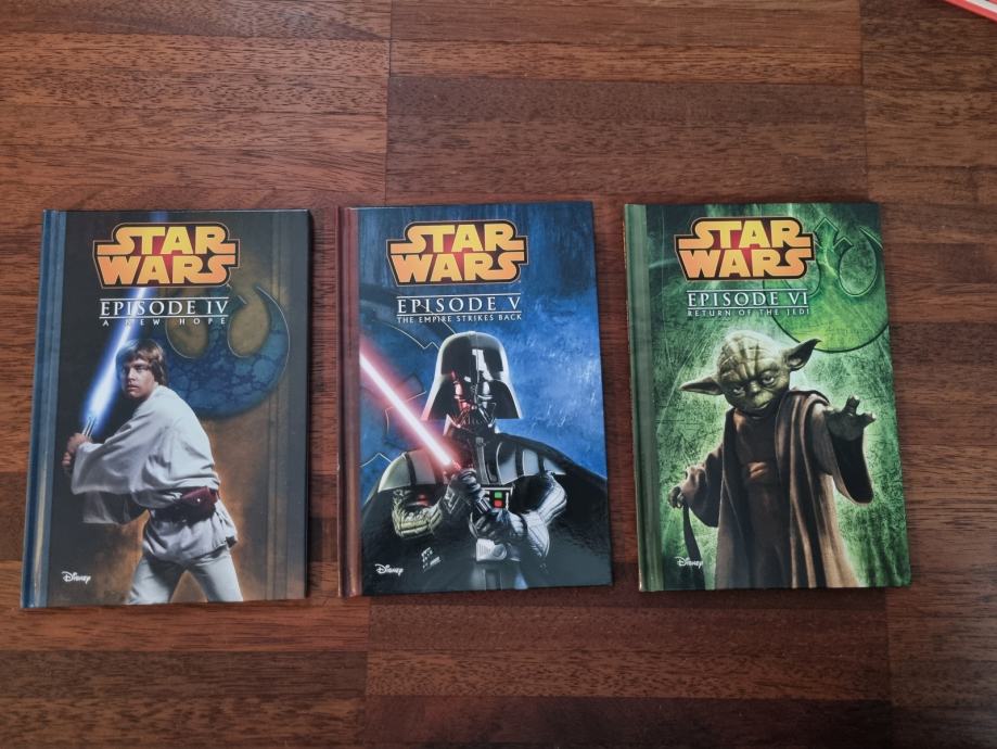 3 Star Wars Books - In English