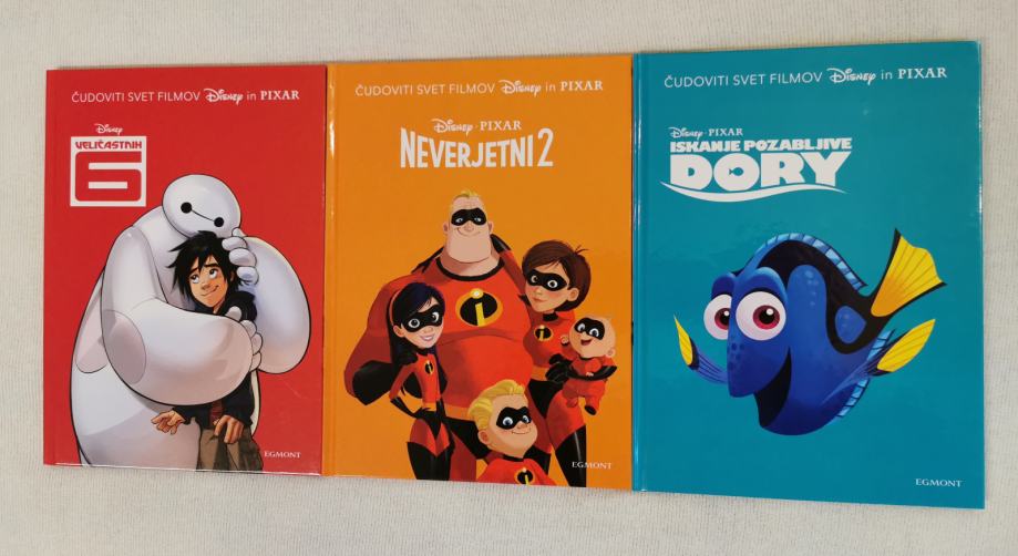 Čudoviti svet filmov Disney in Pixar