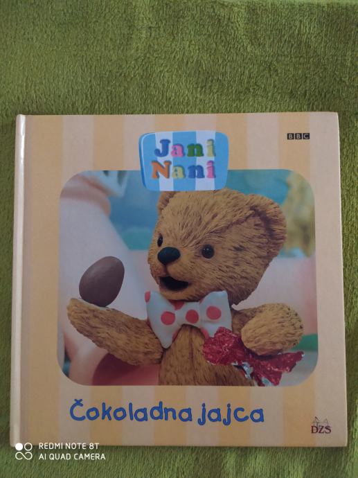 Otroška knjiga Jani Nani ČOKOLADNA JAJCA