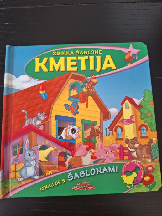 Kartonka Kmetija - zbirka sablone