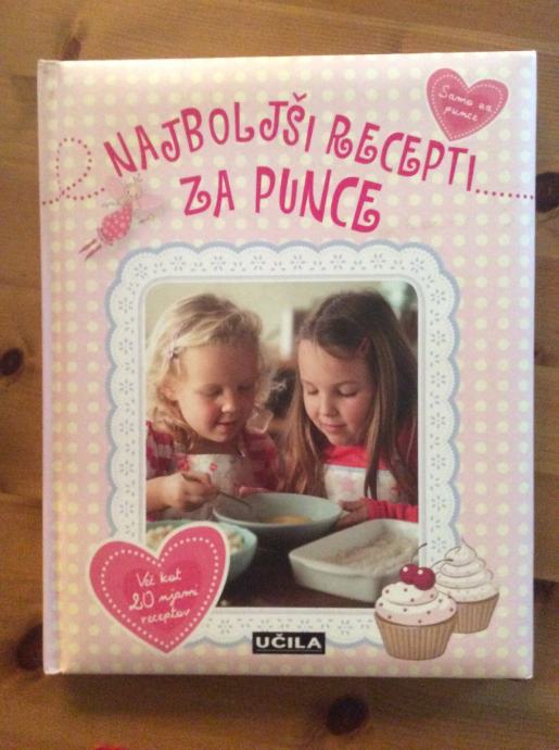 Knjiga Najboljsi recepti za punce - nova!