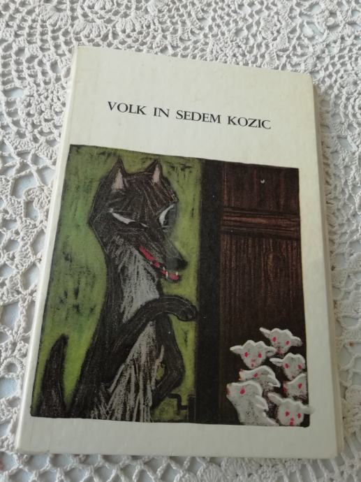 Knjiga Volk in sedem kozic in Kraljiček in medved