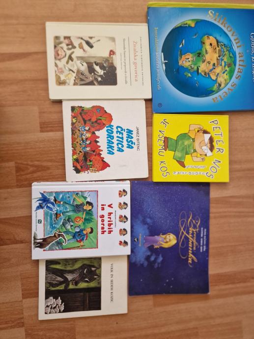 Komplet sedmih otroških knjig