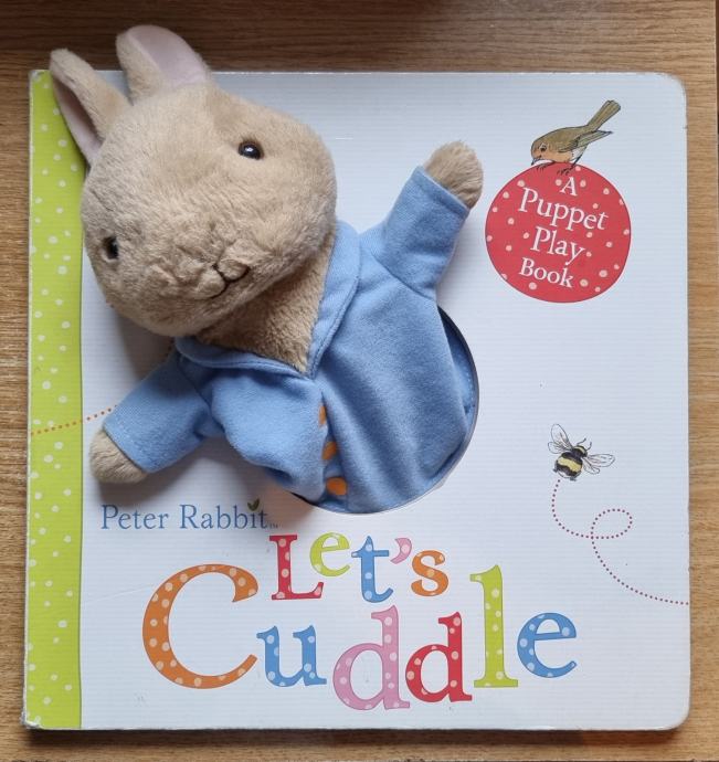 Peter Rabbit Lets Cuddle A Puppet Play Book