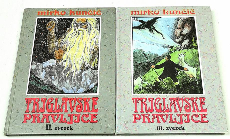 TRIGLAVSKE PRAVLJICE 2, 3 – Mirko Kunčič  Ilustriral: Stane Kumar